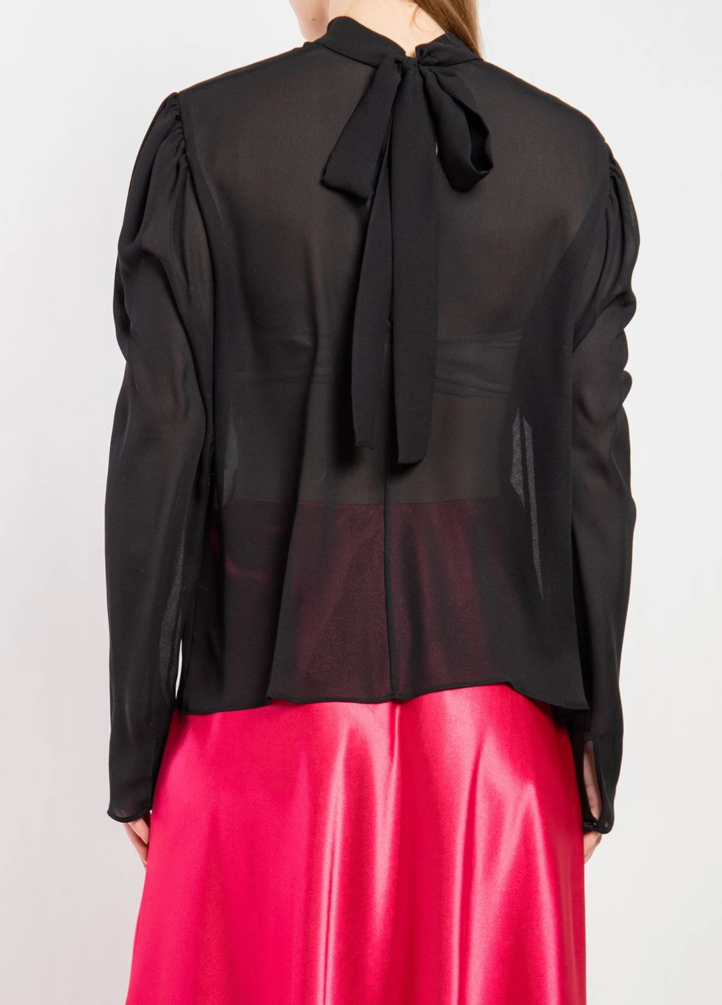 Чорна блуза MSGM