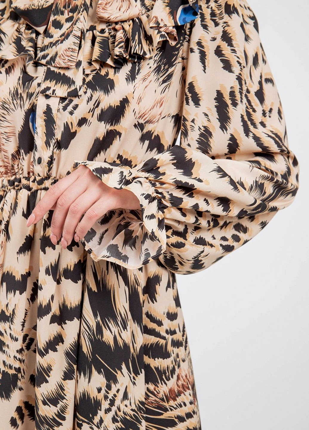 Коричнева повсякденний повсякденна сукня MSGM однотонна