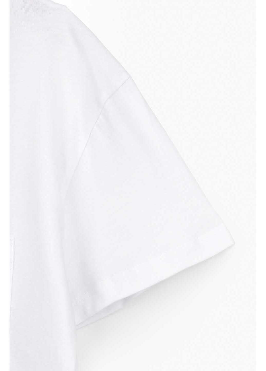 Белая демисезон футболка с принтом X-trap