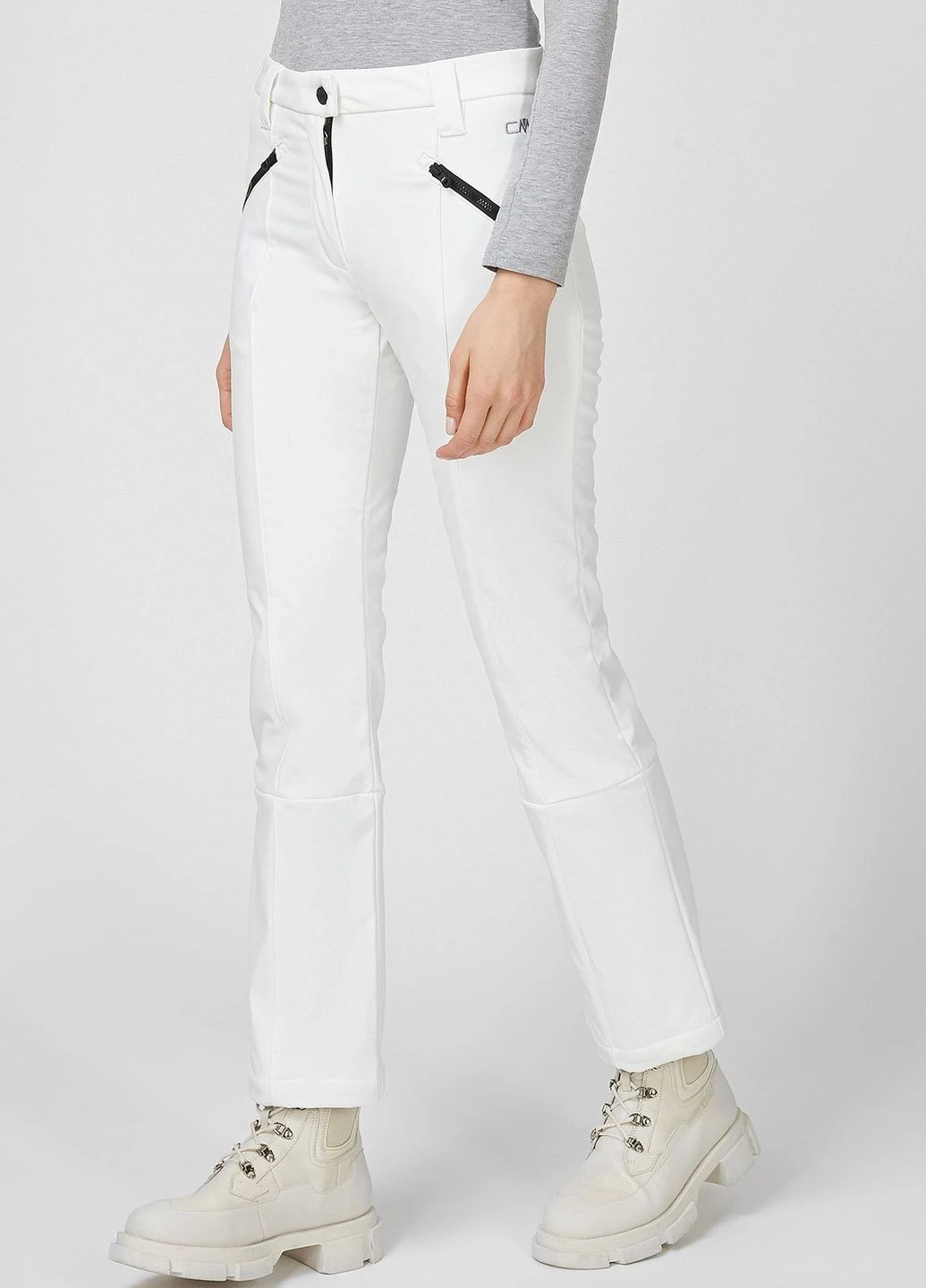 Белые лыжные брюки Woman Pant CMP (260362511)