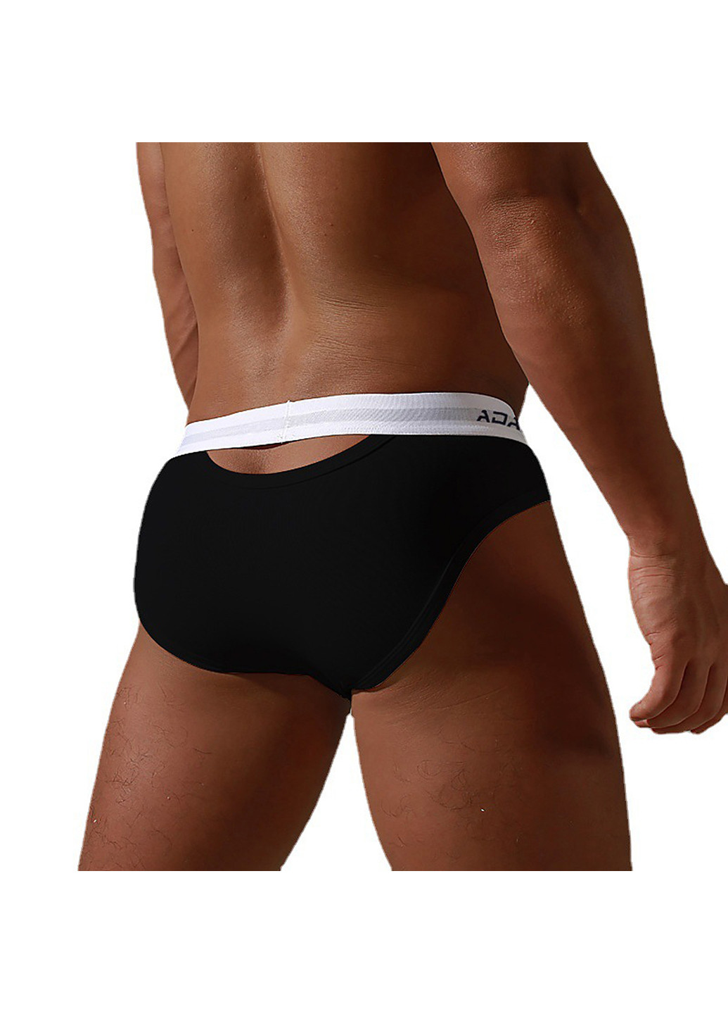 Мужские трусы брифы Черный Мужское нижнее белье Adannu (260360057)