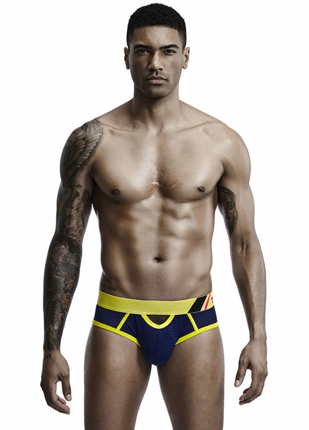 Чоловічі труси брифи Темно-синій Спідня білизна, сітка Tauwell (260360536)