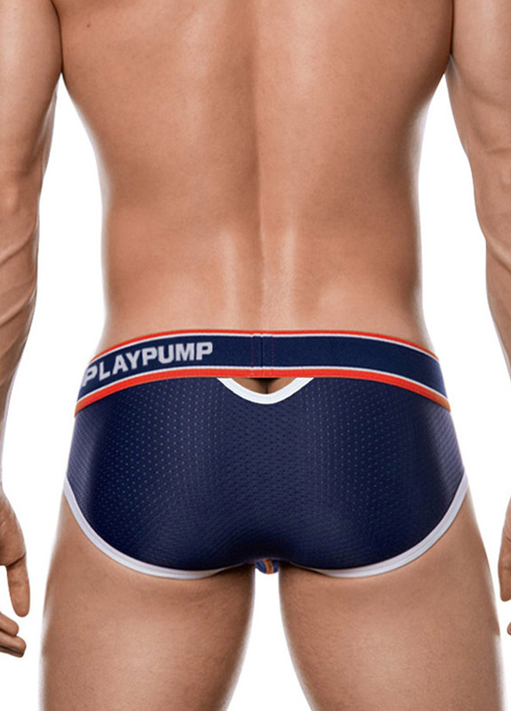 Чоловічі труси брифи Темно-синій Чоловічі труси, сітка Play Pump (260360659)