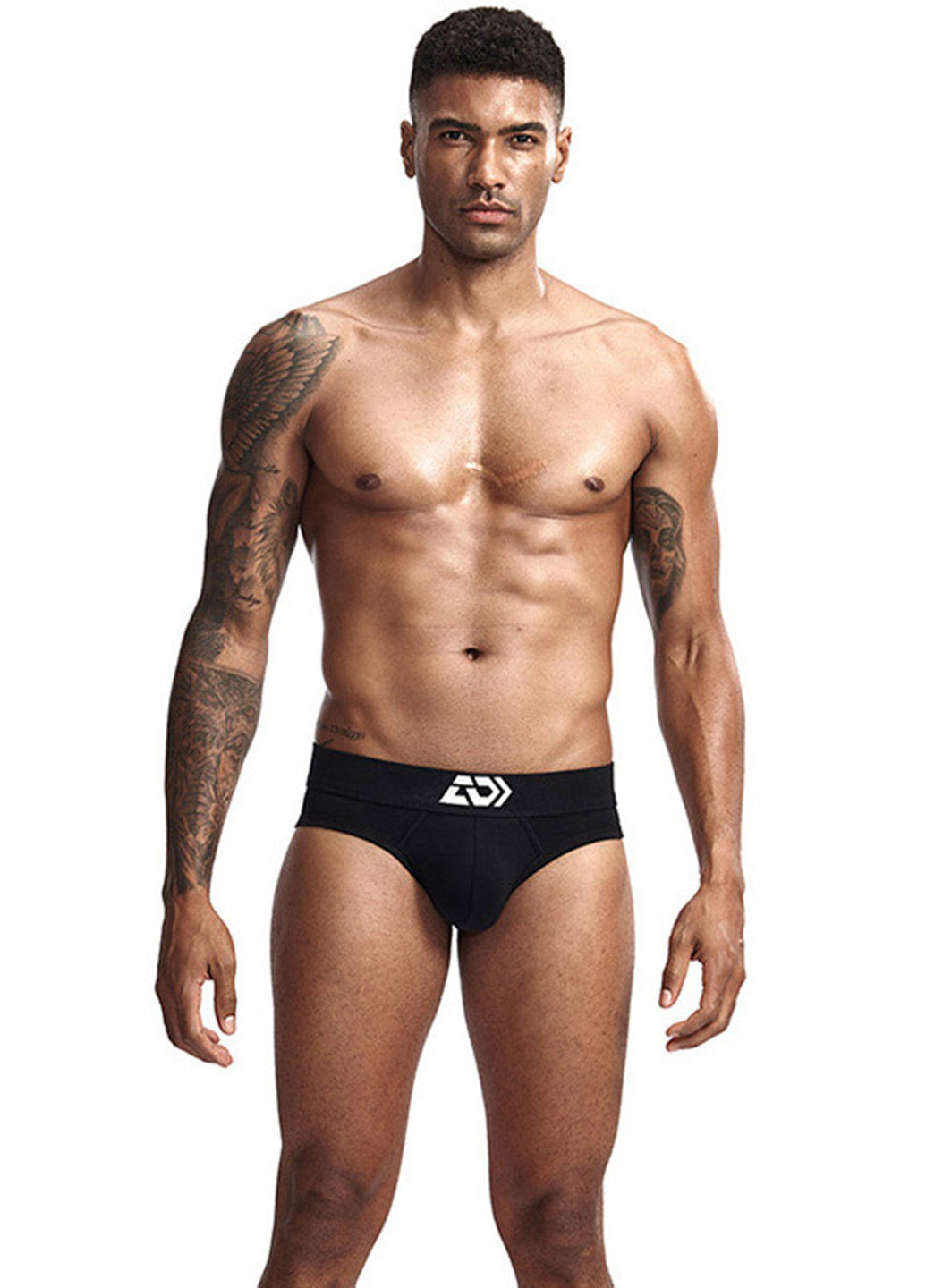 Мужские трусы брифы Черный Мужские трусы Addtexod (260360035)
