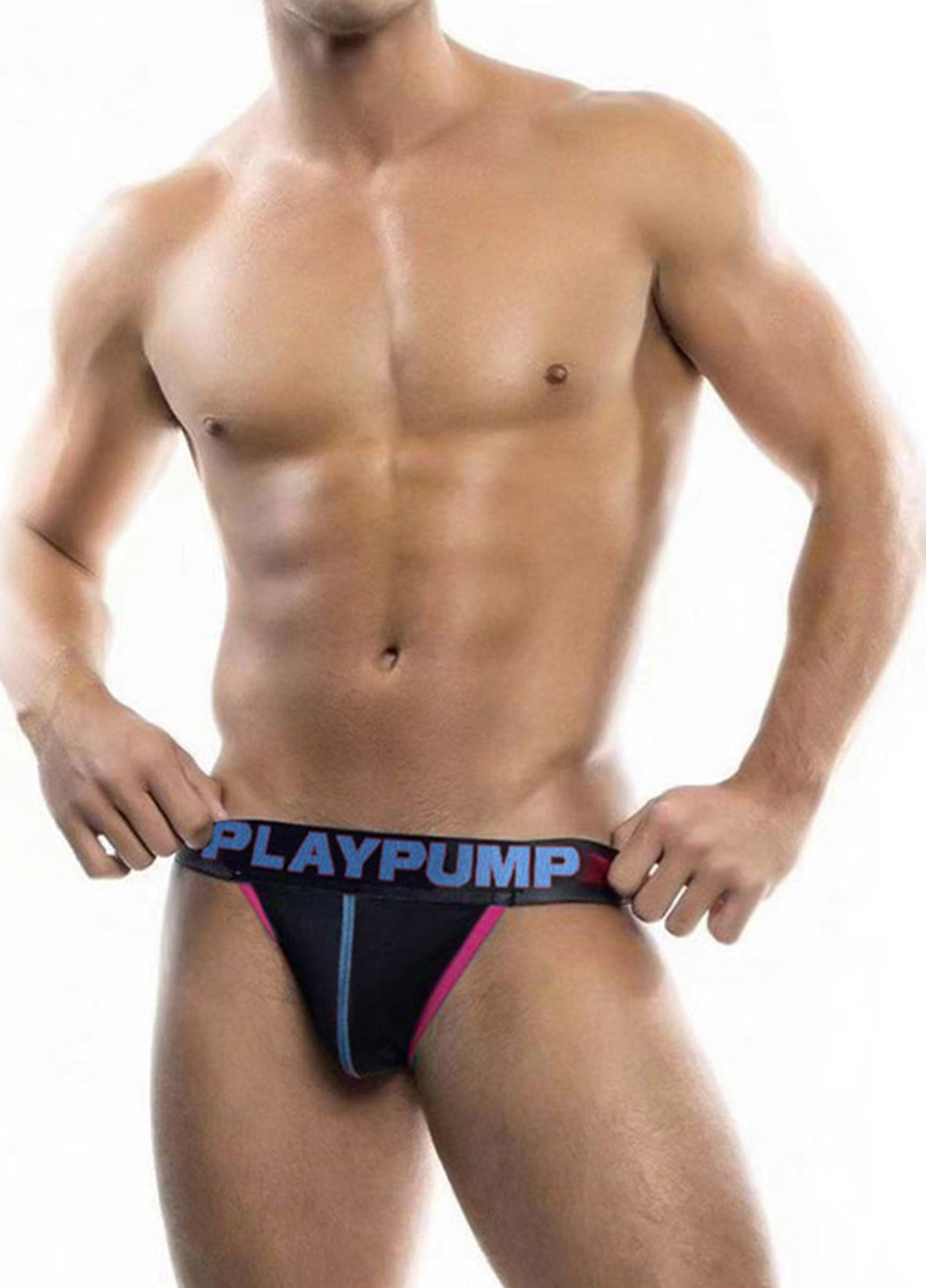 Мужские трусы танга Черный Мужские трусы Play Pump (260360273)