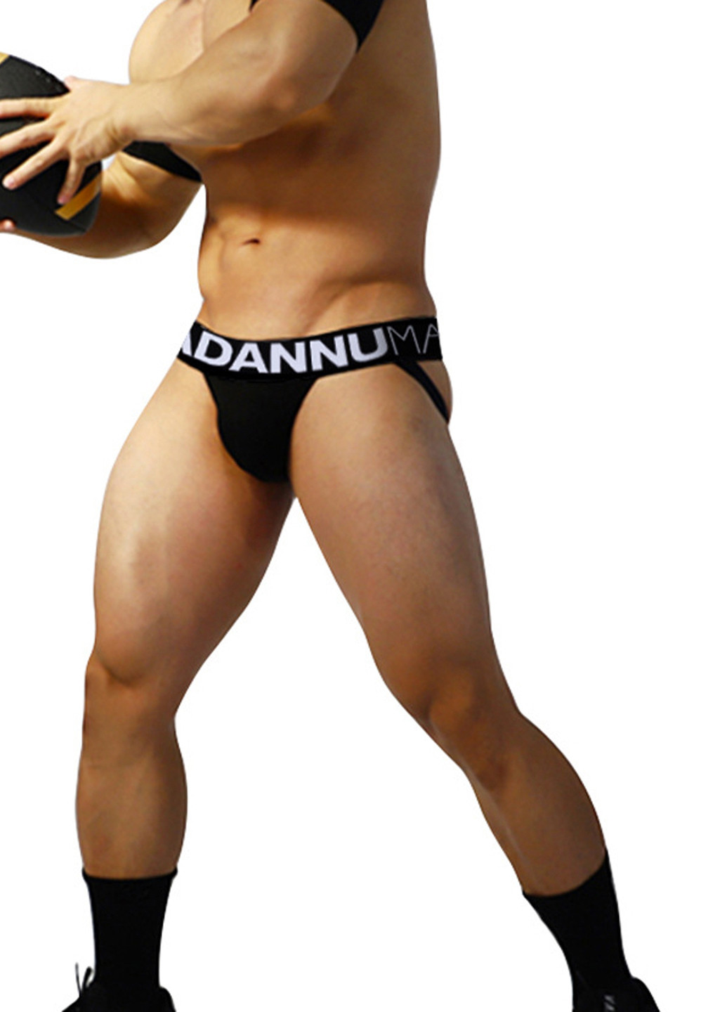 Мужские трусы джоки Черный Мужские трусы Adannu (260360637)