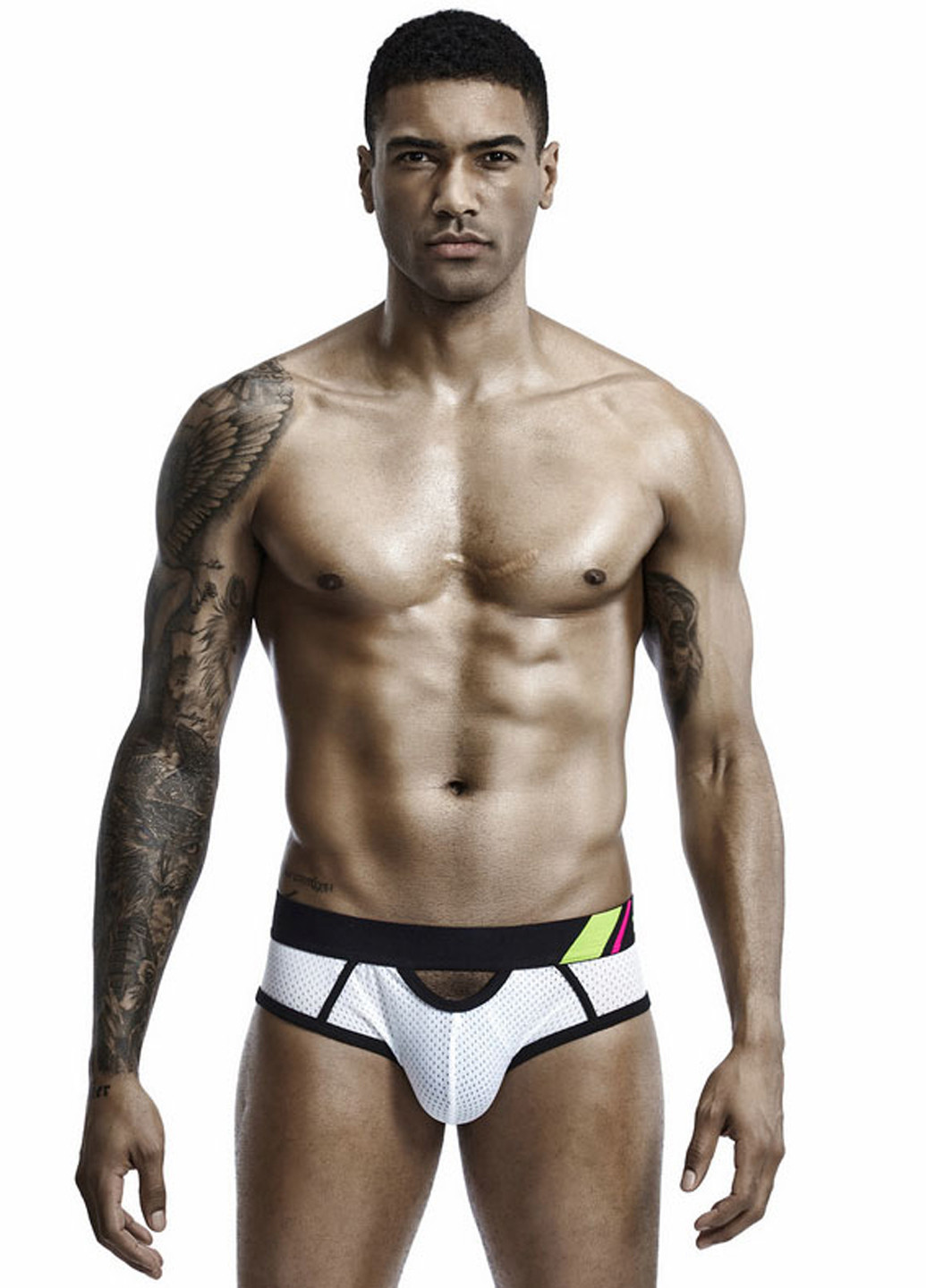 Мужские трусы брифы Белый Мужские трусы, сетка Tauwell (260360204)