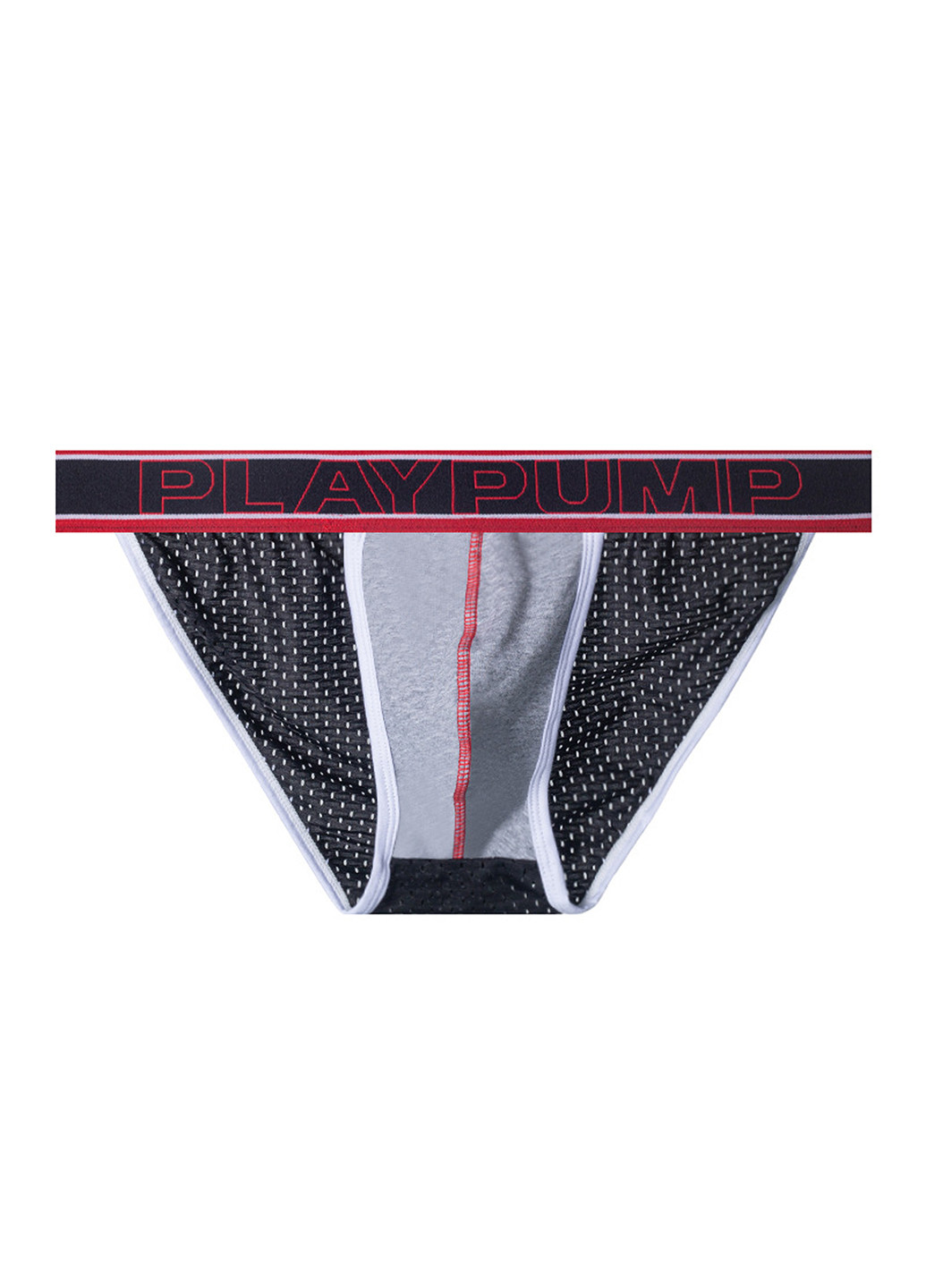 Чоловічі труси танга Сірий Модні чоловічі труси сітка Play Pump (260360289)
