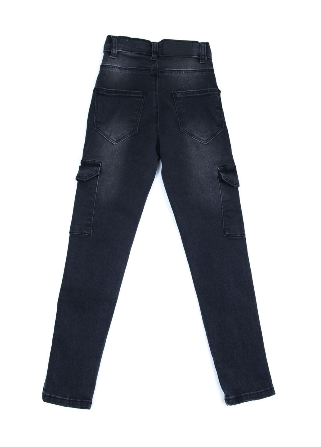 Серые демисезонные зауженные джинсы для девочек зауженные серые Altun
