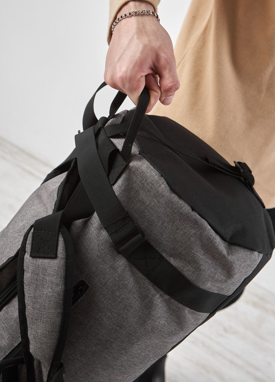 Спортивная / дорожная сумка-рюкзак бочка с карманом для обуви 37L на 3 отделения No Brand сумка barrel (260396286)
