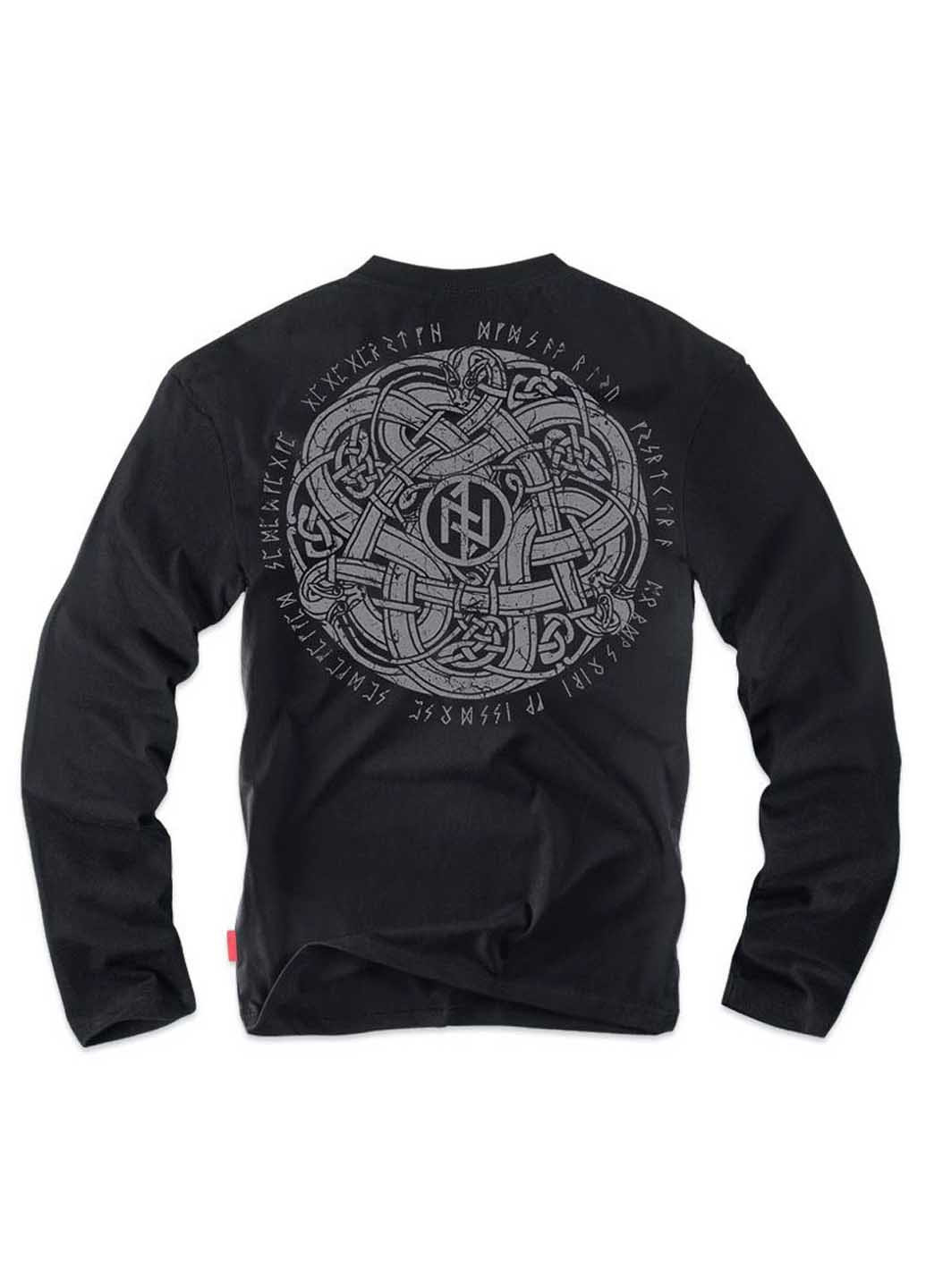 Лонгслів Celtic Dobermans Aggressive чорний кежуали