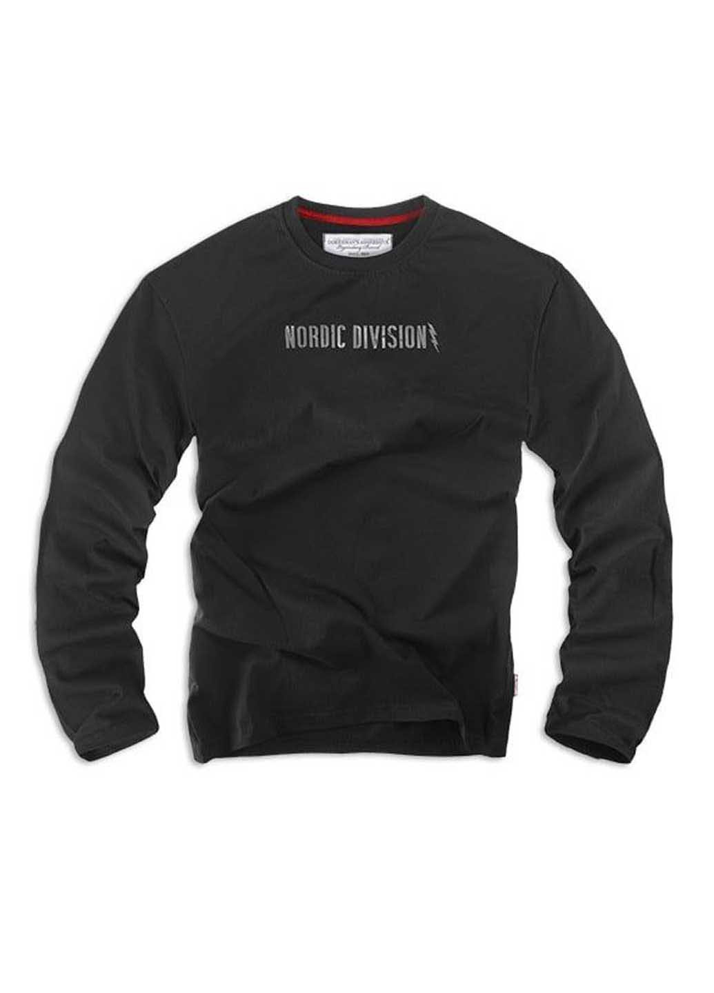 Черный демисезонный кэжуал лонгслив Dobermans Aggressive