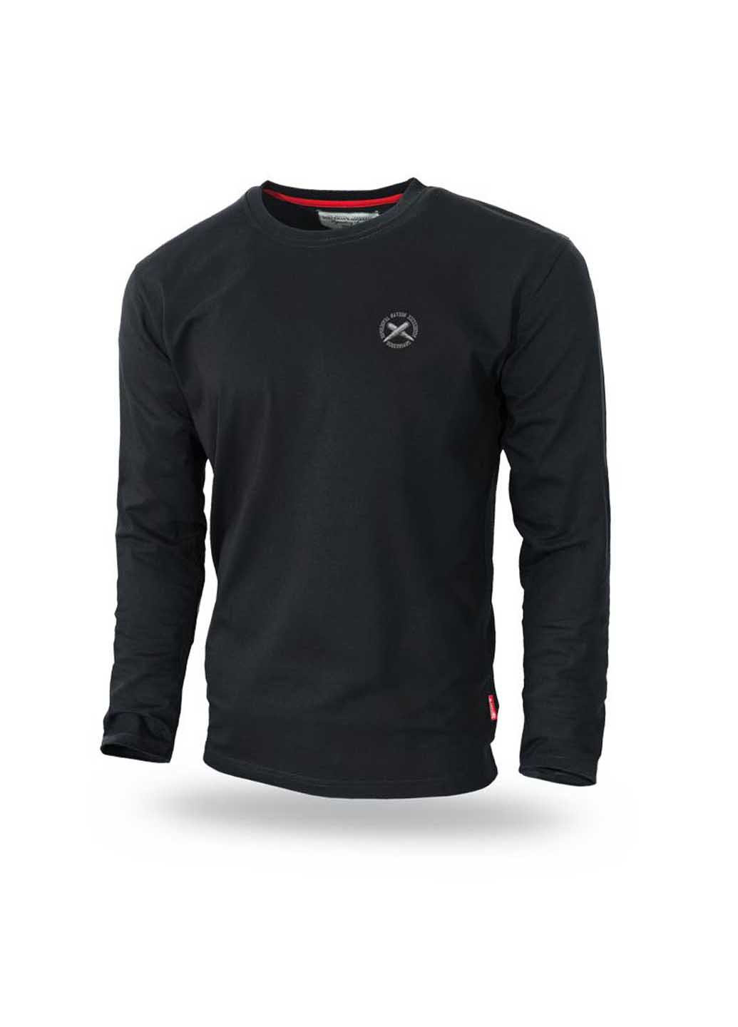 Черный демисезонный кэжуал лонгслив Dobermans Aggressive