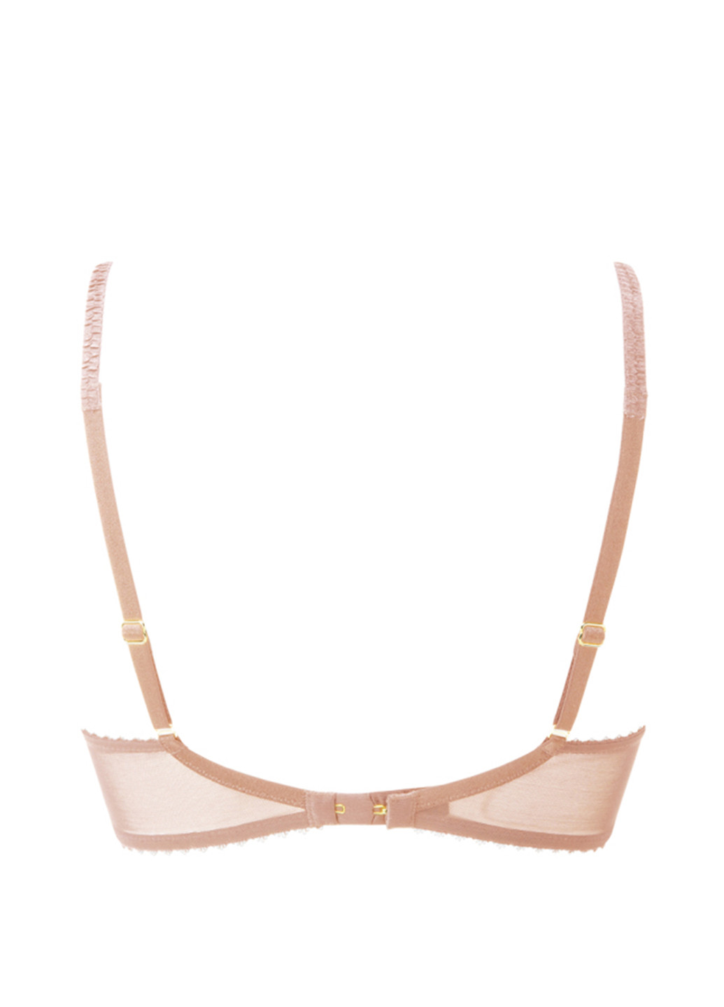 Бежевый бюстгальтер 11117 формованная чашка бежевый Gossard с косточками