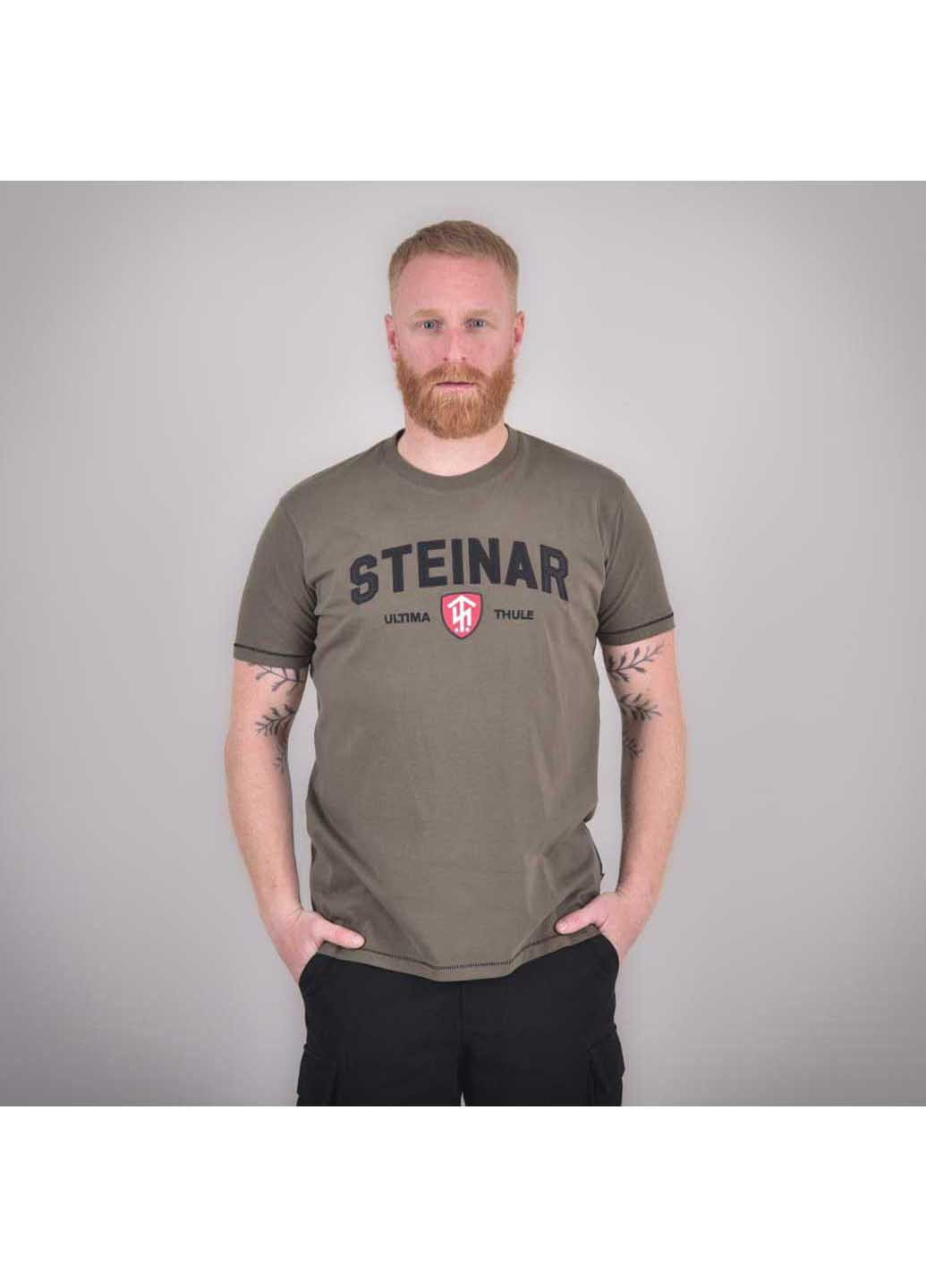 Оливковая футболка Thor Steinar