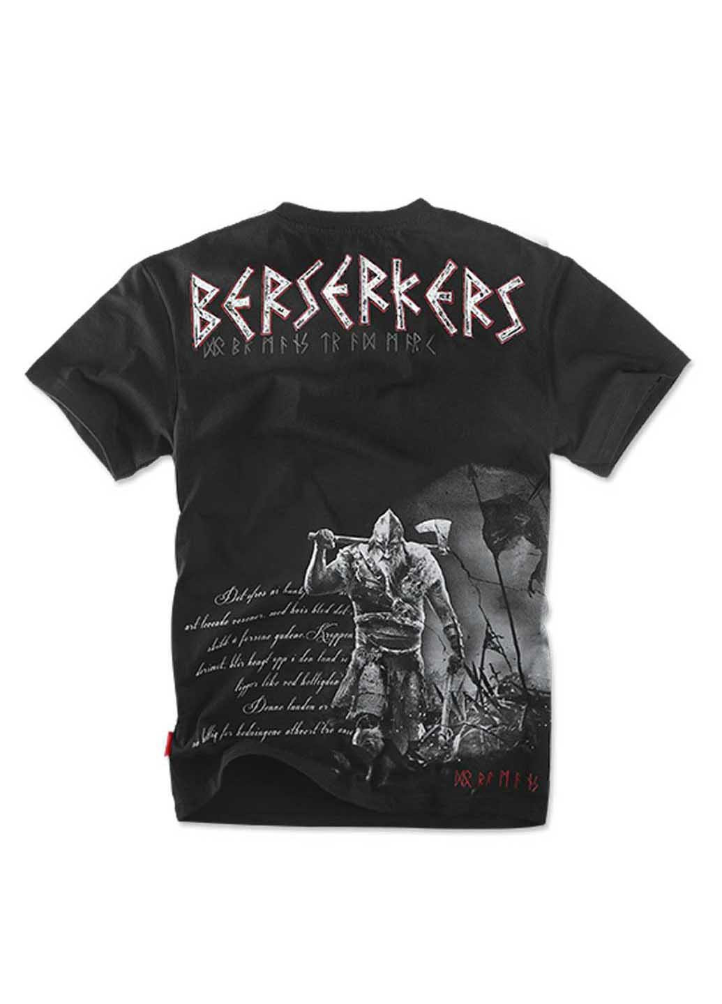 Черная футболка Dobermans Aggressive