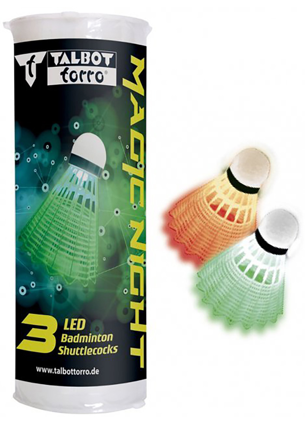 Воланы Shuttlecock Magic Night LED 3шт. Talbot (260597549)