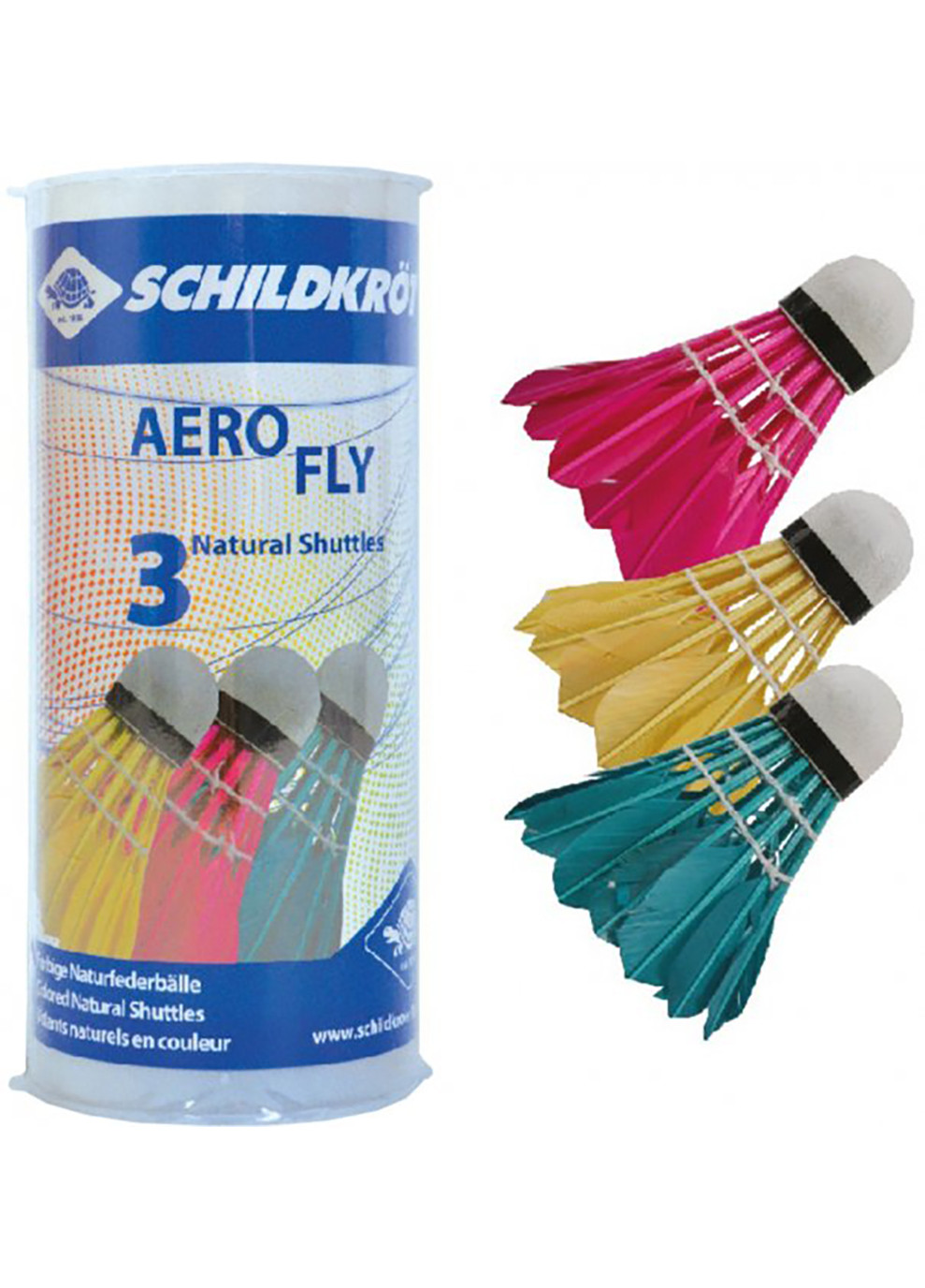 Воланы Schildkröt Shuttlecock Aero Fly 3шт Talbot (260597554)