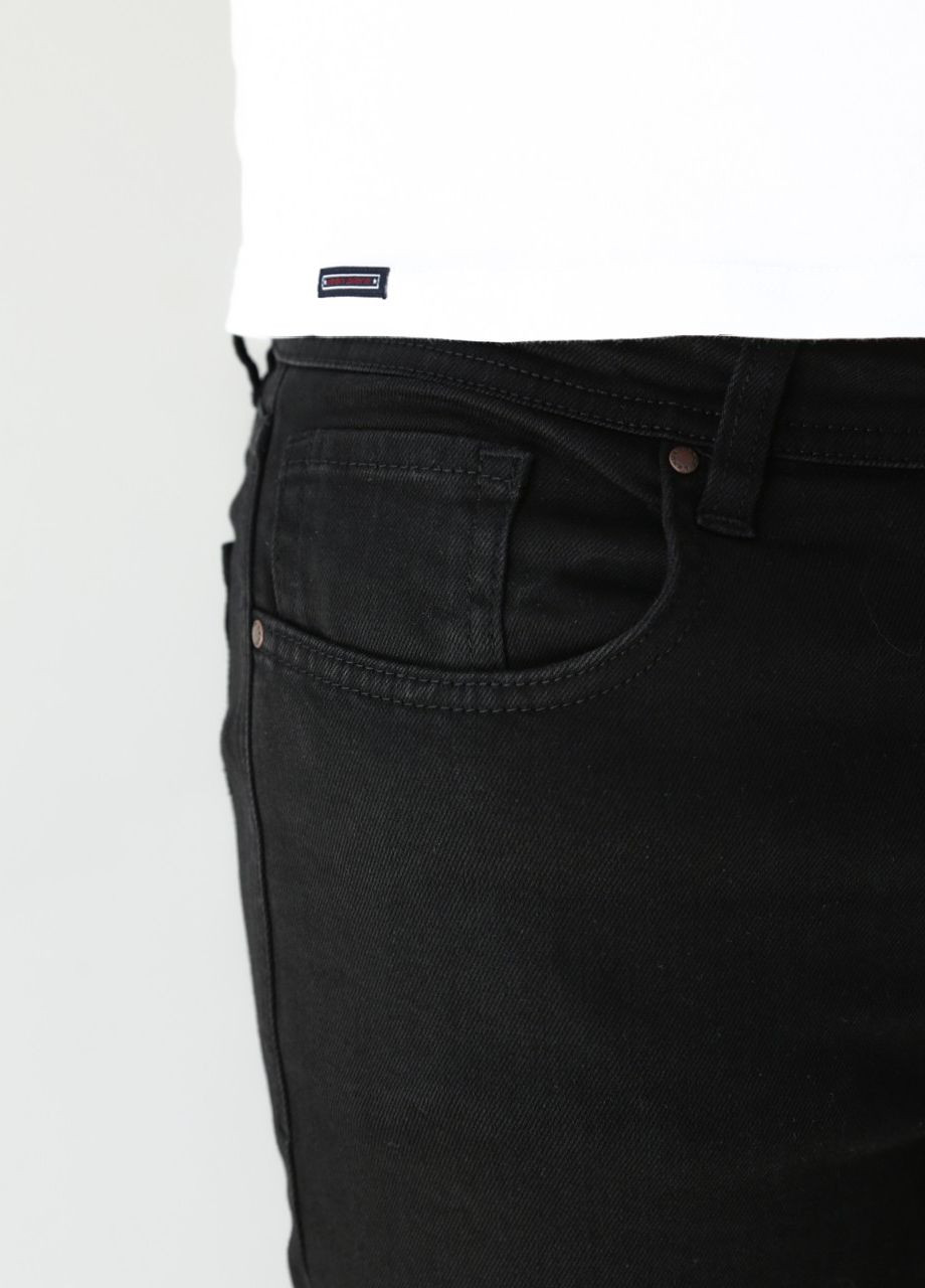 Джинси чоловічі чорні прямі Lexus Прямая (260395371)