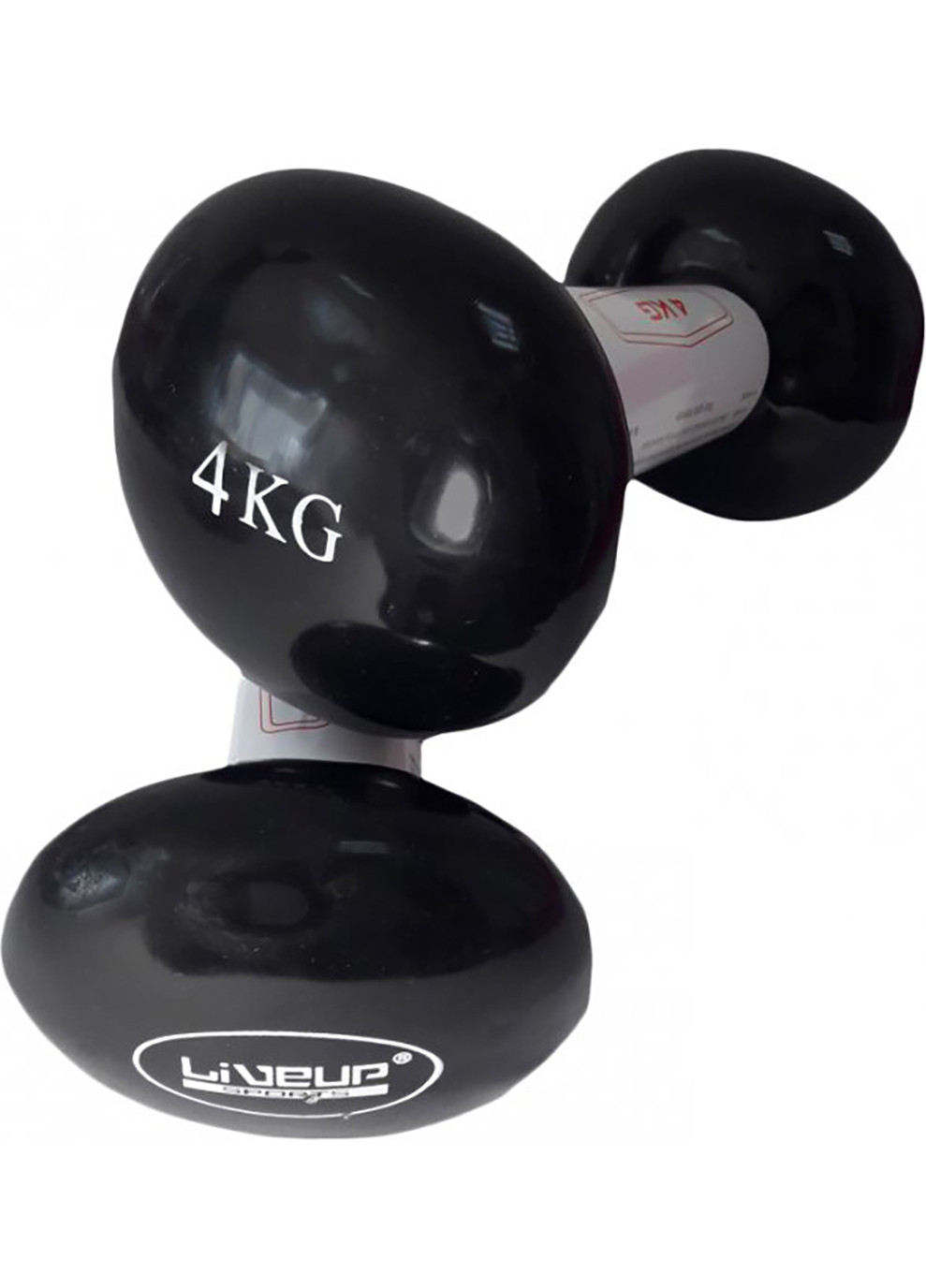 Гантели виниловые пары Vinyl Dumbbell Egg Head 2х4кг LiveUp (260597535)