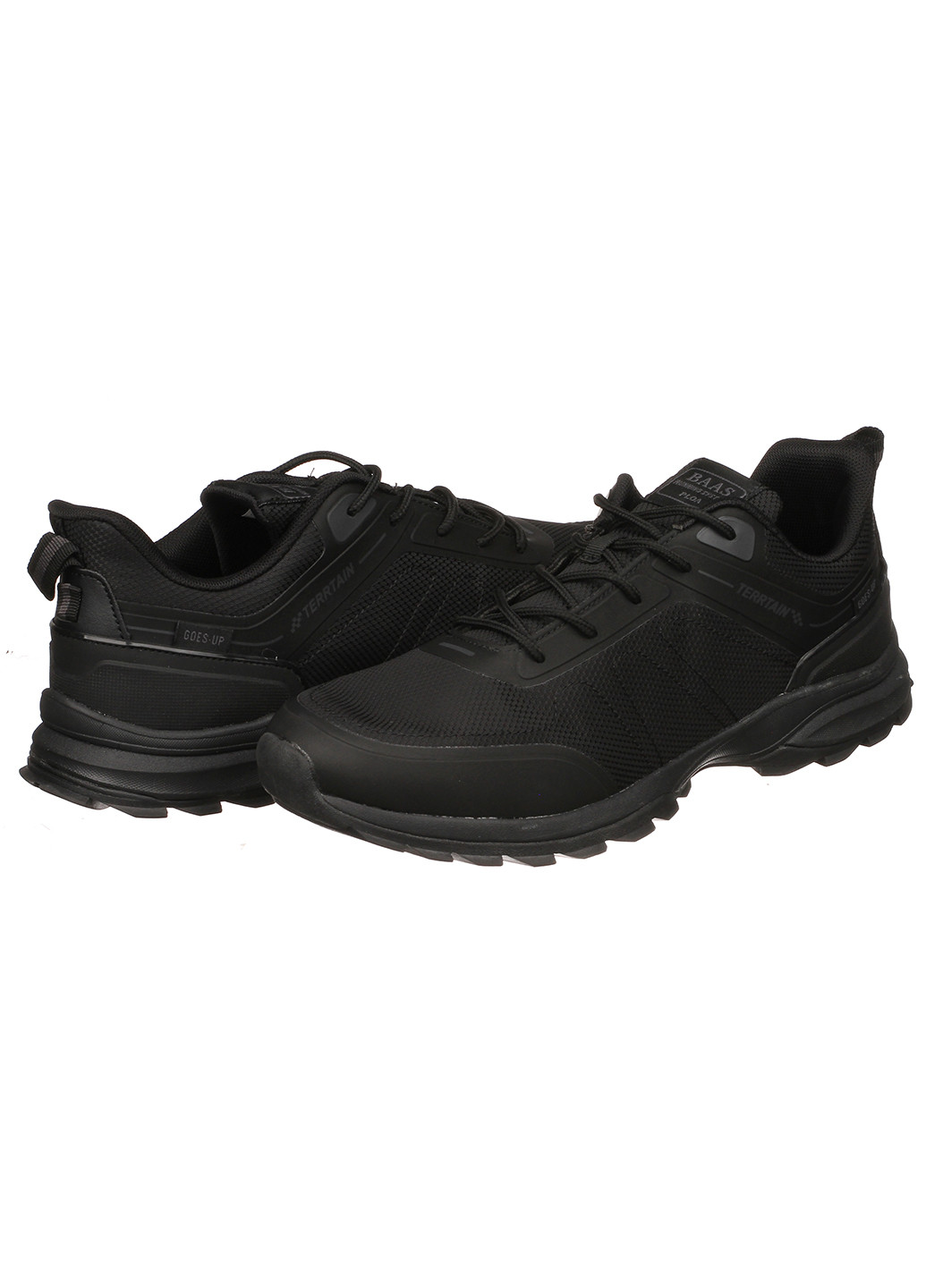 Черные демисезонные мужские кроссовки 7413-11 Baas