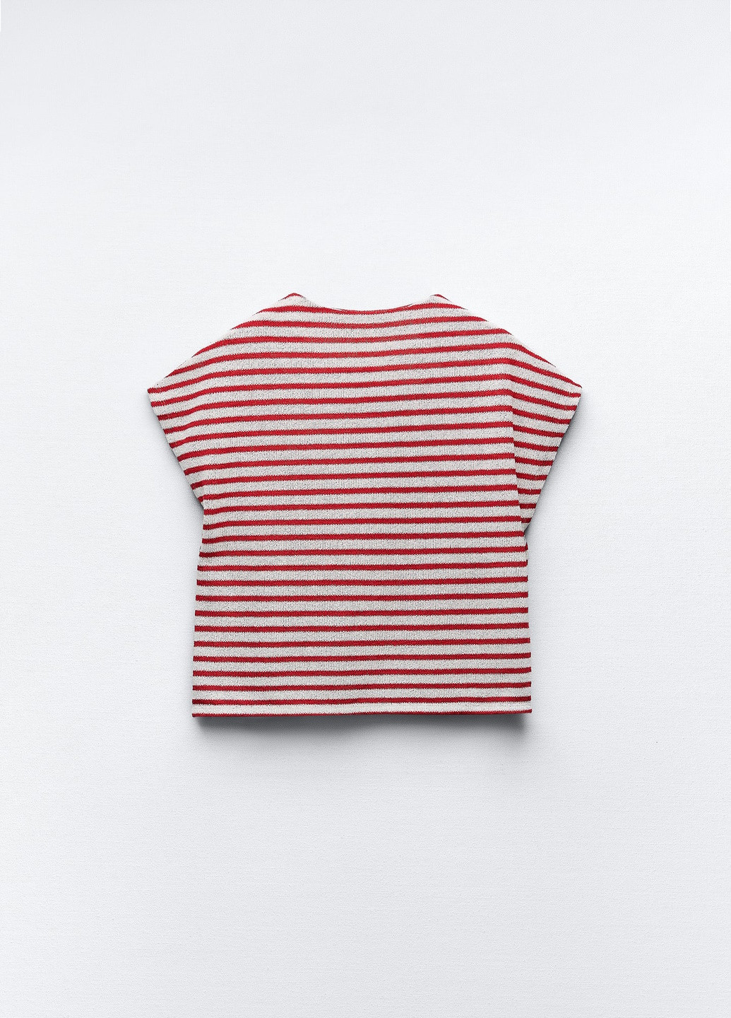 Червона літня футболка Zara