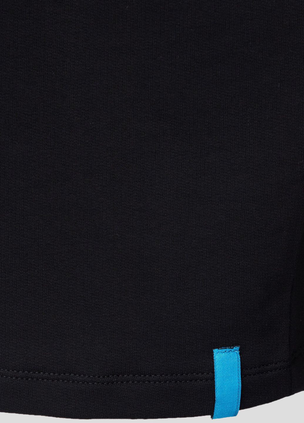 Черный хлопковый худи с логотипом Arena (260474637)