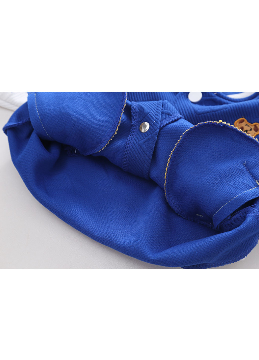 Синій демісезонний костюм (бомбер, штани, реглан, кепка) No Brand