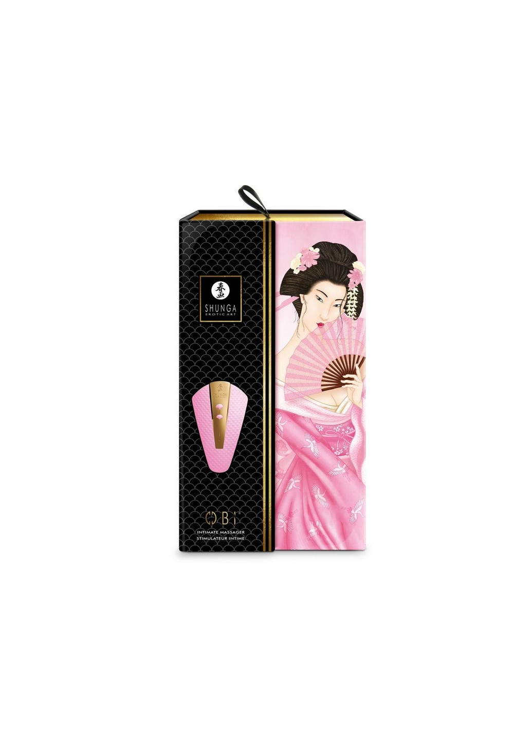 Клиторальный вибратор - Obi Intimate Massager Light Pink Shunga (260414080)
