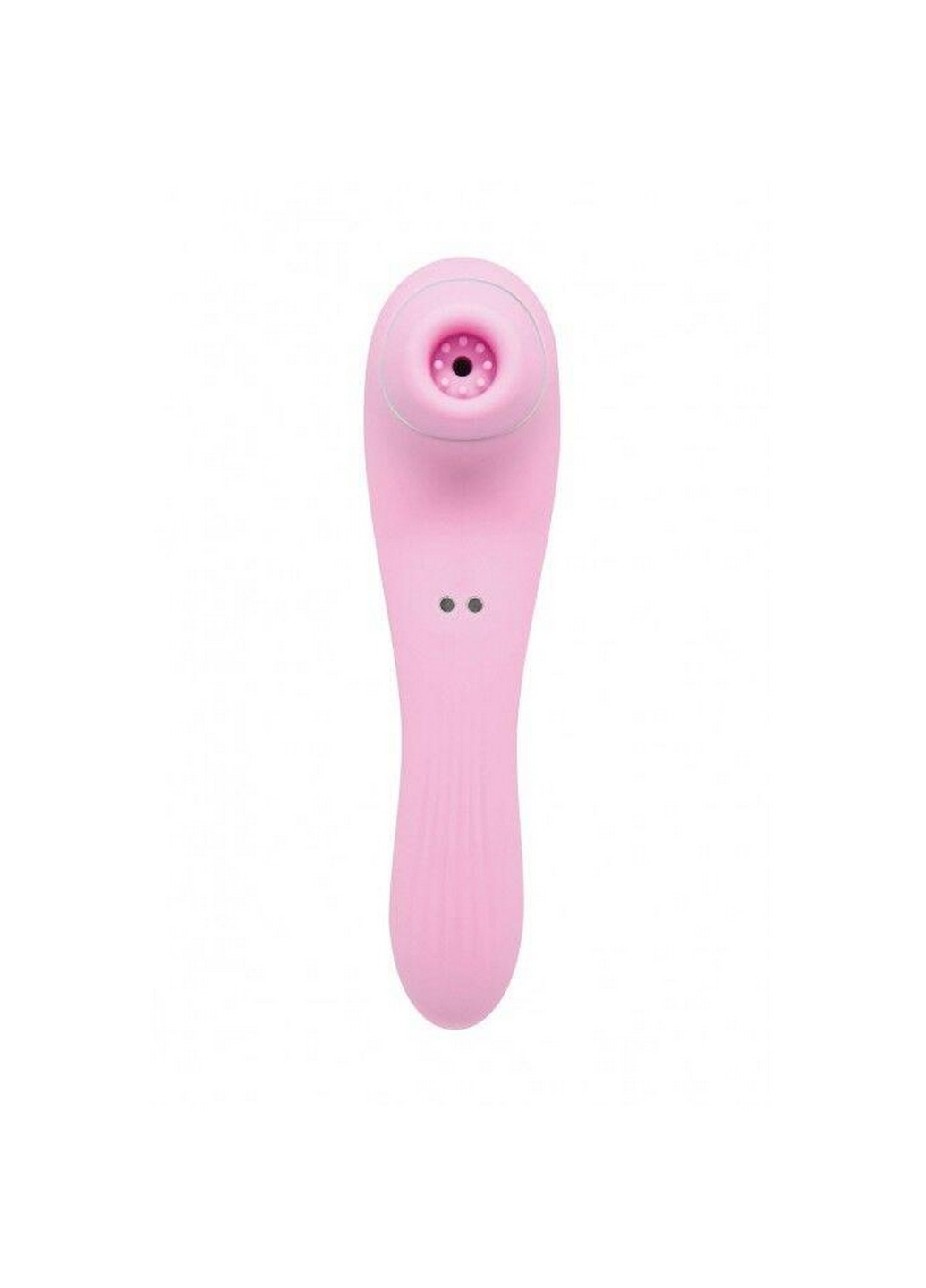 Вакуумний стимулятор з вібрацією Smoooch Pink Clitoral Suction & Vibration No Brand (260413902)