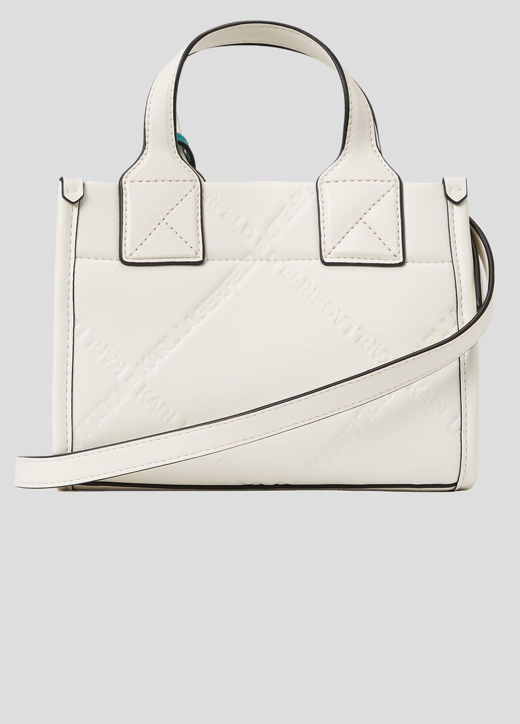 Белая сумка-тоут из экокожи Karl Lagerfeld (260474856)