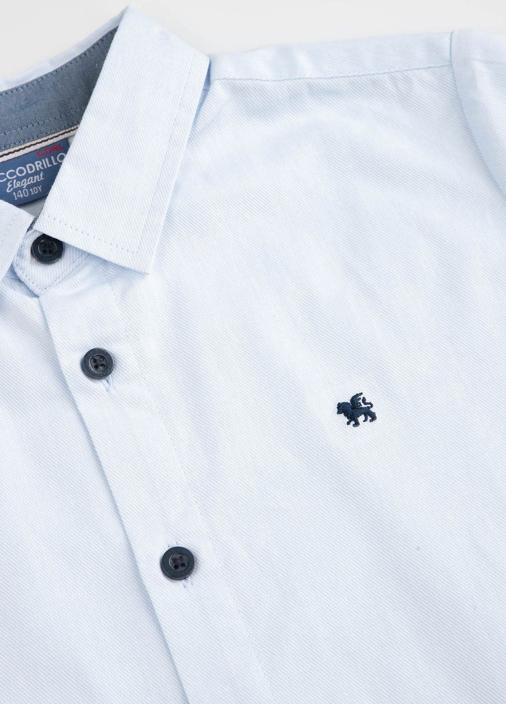 Голубой рубашка Coccodrillo