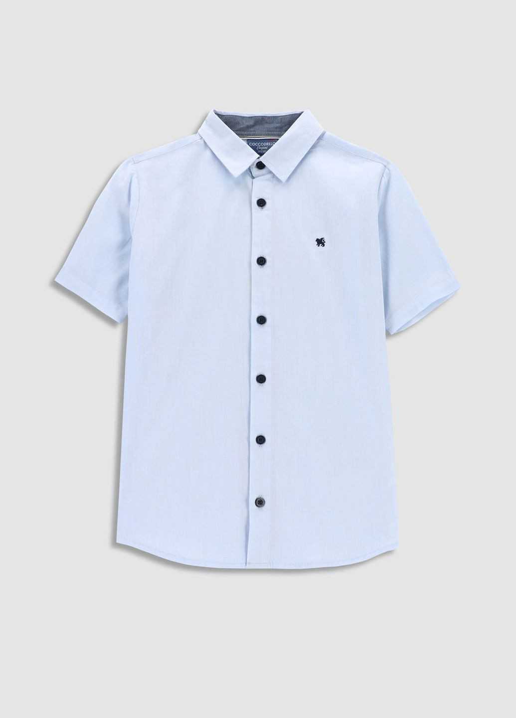 Голубой рубашка Coccodrillo