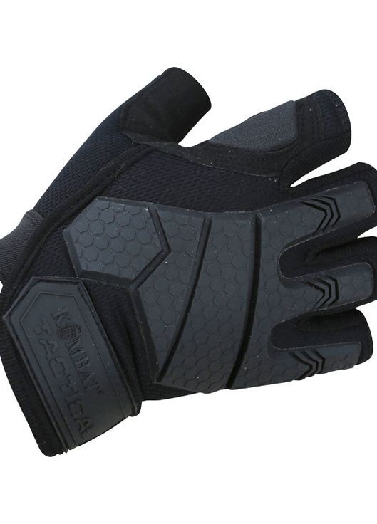 Тактичні рукавички захисні без пальців KOMBAT (260477593)