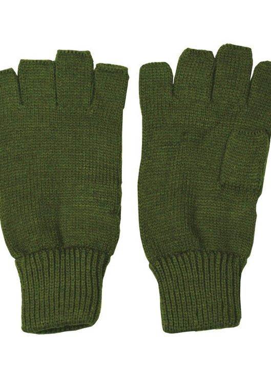 Рукавиці тактичні зимові Fingerless Gloves Uni KOMBAT (260477512)