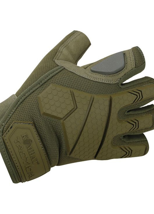 Тактичні рукавички захисні без пальців KOMBAT (260477508)