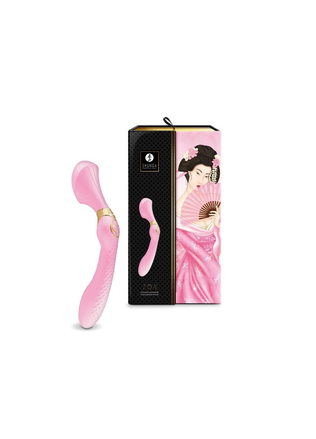 Вибратор - Zoa Intimate Massager Light Pink Shunga (260449932)
