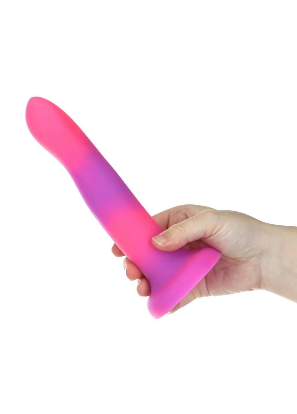 Светящийся в темноте фаллоимитатор - Rave - 8" Glow in the Dark Dildo ADDICTION (260450078)