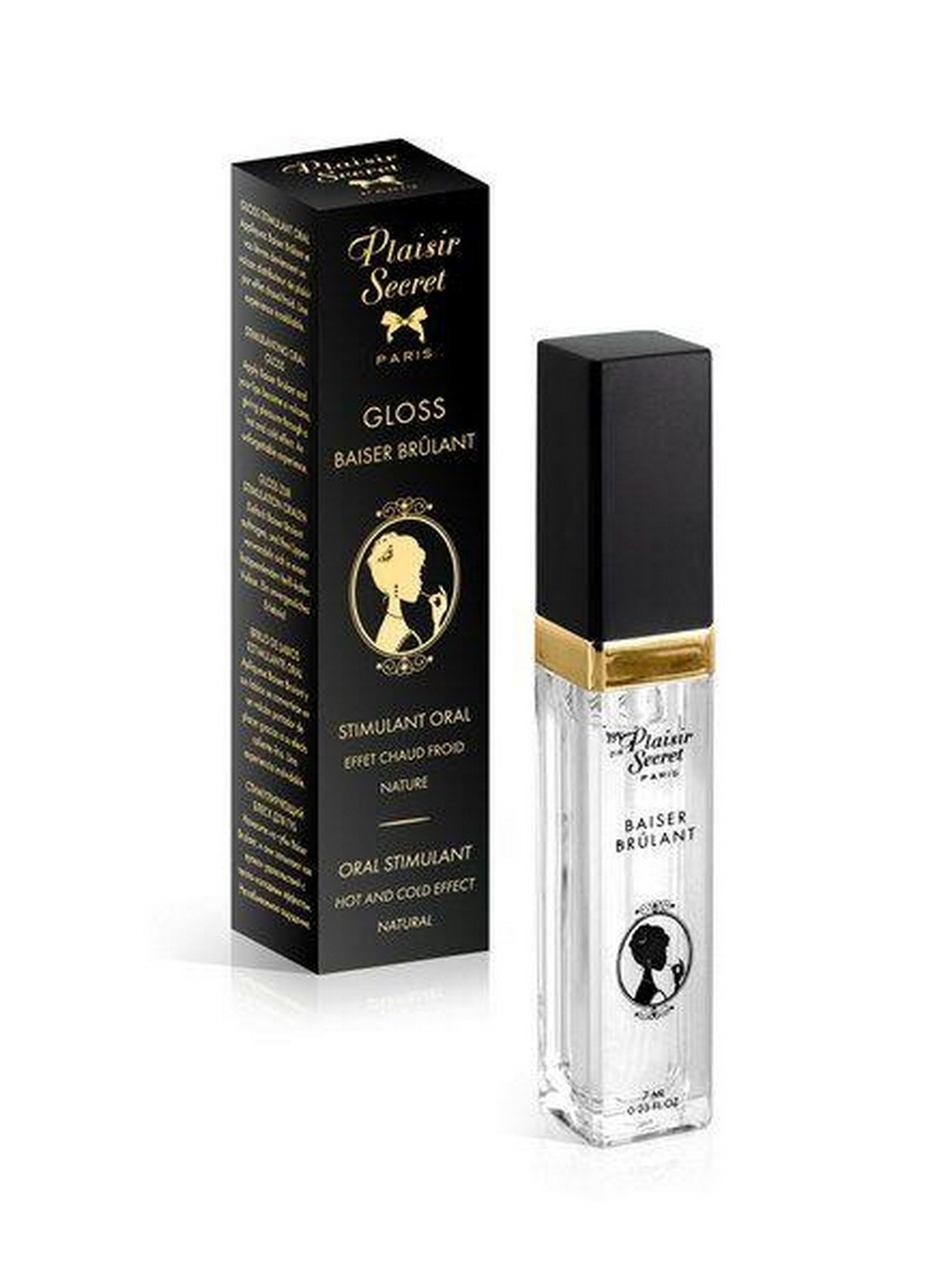 Стимулюючий блиск для губ Stimulating Oral Gloss Baiser Brulant, 7 мл (SO1860) Plaisirs Secrets (260450679)