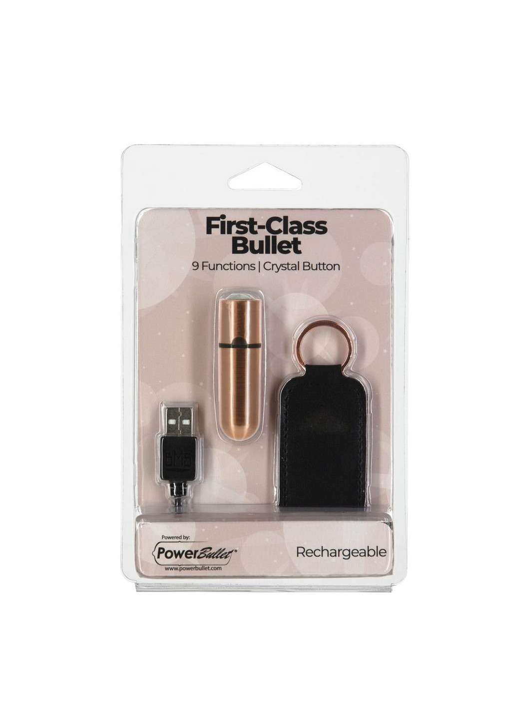 Віброкуль - First-Class Bullet 2.5" with Key Chain Pouch PowerBullet (260450759)