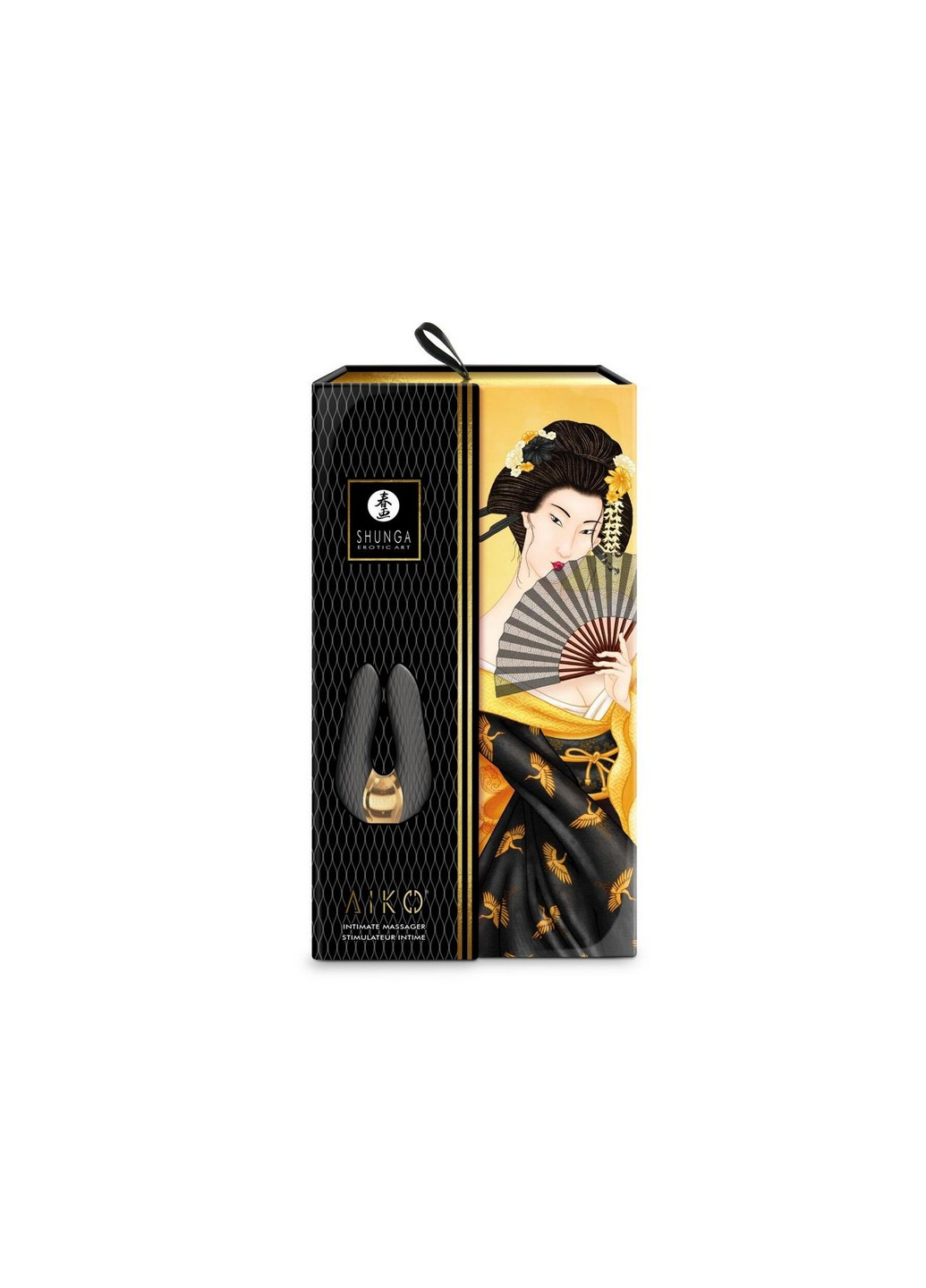 Вібромасажер - Aiko Intimate Massager Black Shunga (260450497)