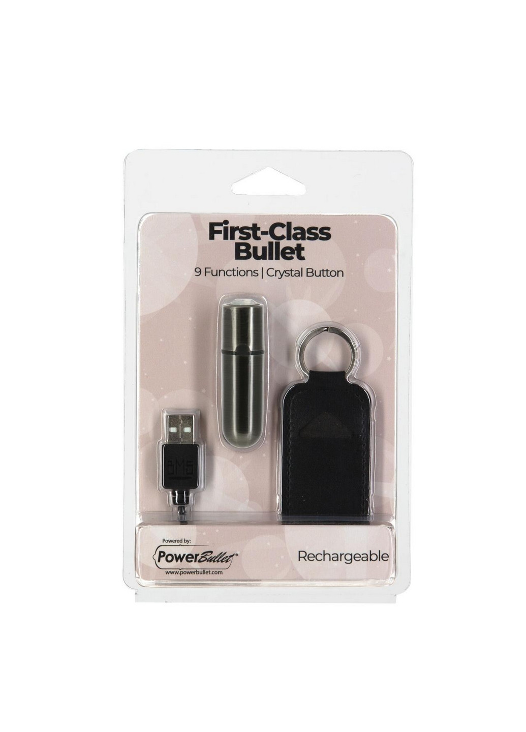 Віброкуль - First-Class Bullet 2.5" with Key Chain Pouch PowerBullet (260450761)
