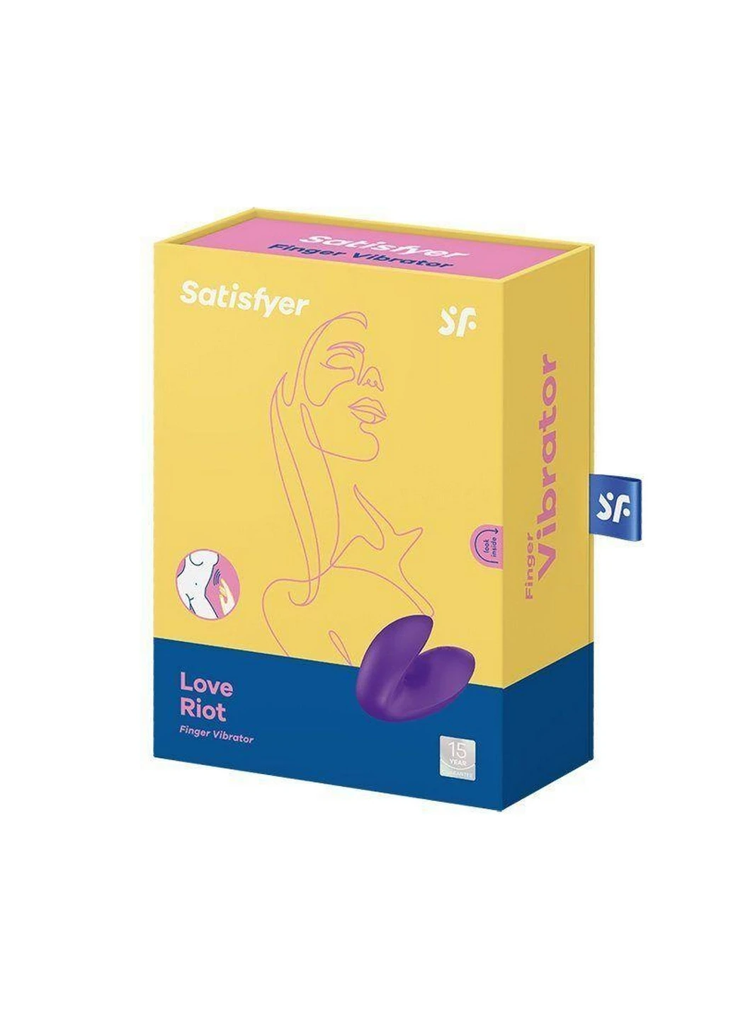 Вибратор на палец Love Riot Purple Satisfyer (260450570)