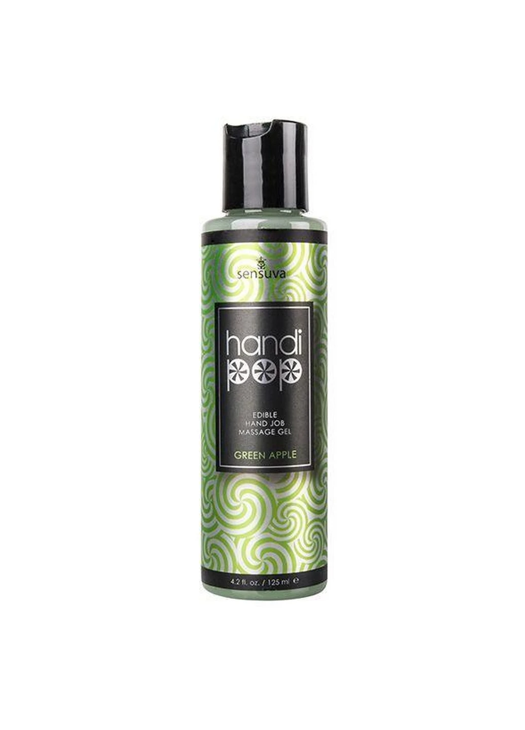 Лубрикант для оральных ласк вкусовой - Handipop Green Apple зеленое яблоко 125 мл (SO3204) Sensuva (260450860)