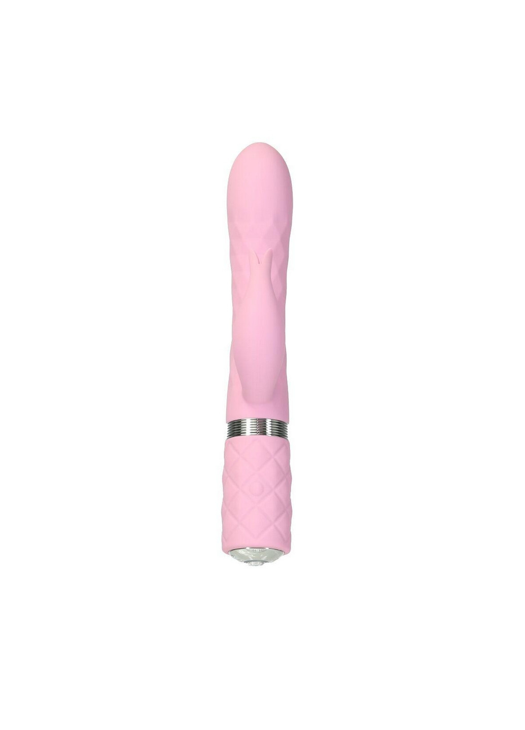 Розкішний вібратор Lively Pink із кристалом Сваровськи для точки G, подарункова упаковка Pillow Talk (260450521)