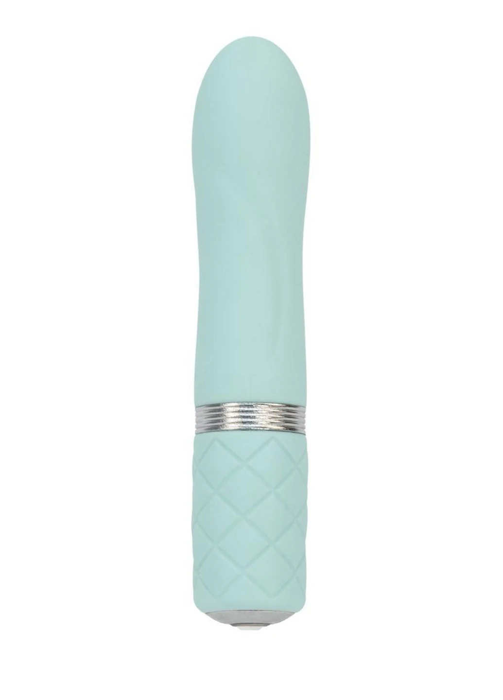 Розкішний вібратор - Flirty Teal із кристалом Swarovski (SO2726) Pillow Talk (260450515)