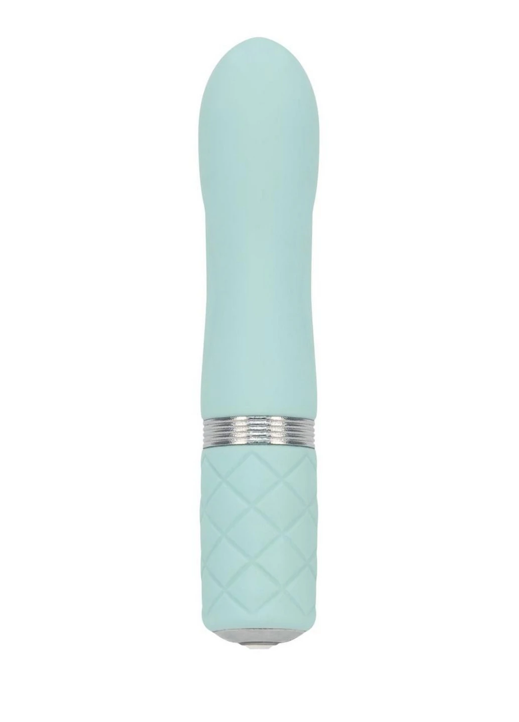 Розкішний вібратор - Flirty Teal із кристалом Swarovski (SO2726) Pillow Talk (260450515)
