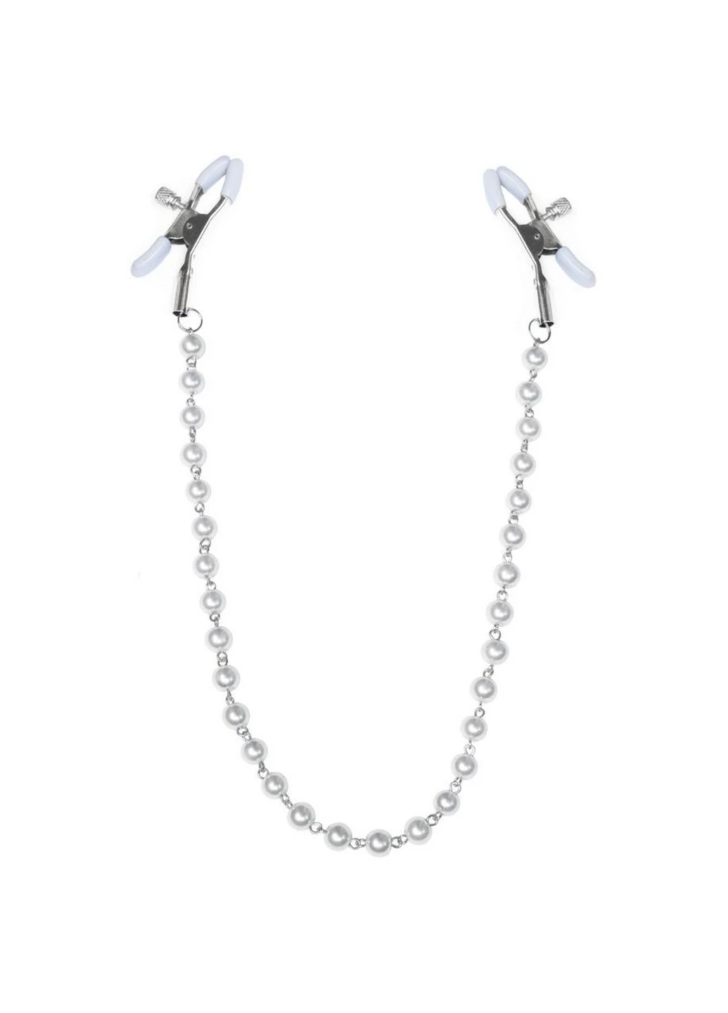 Зажимы для сосков с жемчугом - Nipple clamps Pearls Feral Feelings (260450726)