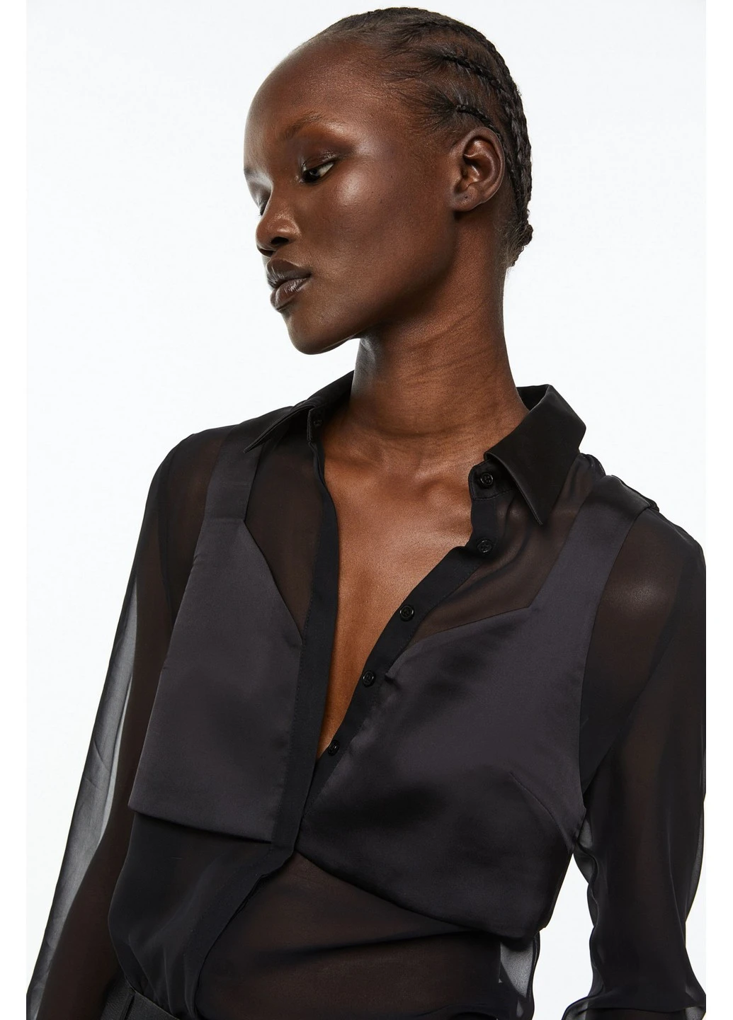 Чорна блуза H&M