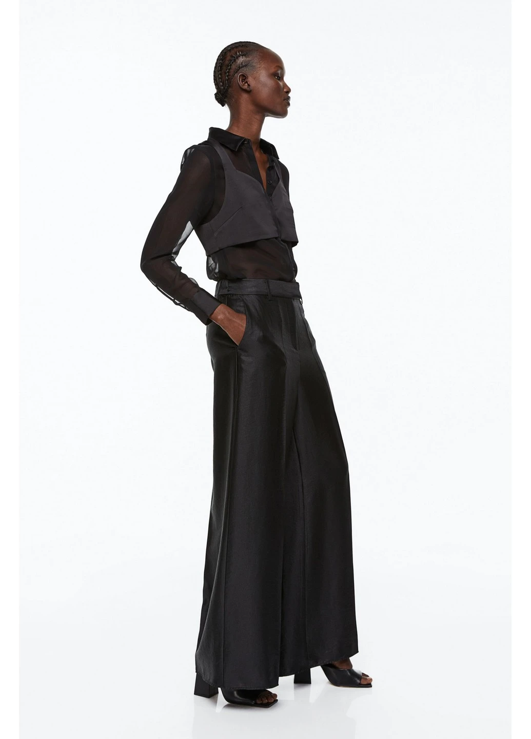 Чорна блуза H&M